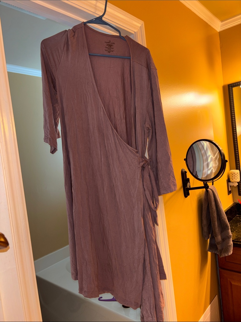 Caden Lane Mauve Wrap Robe